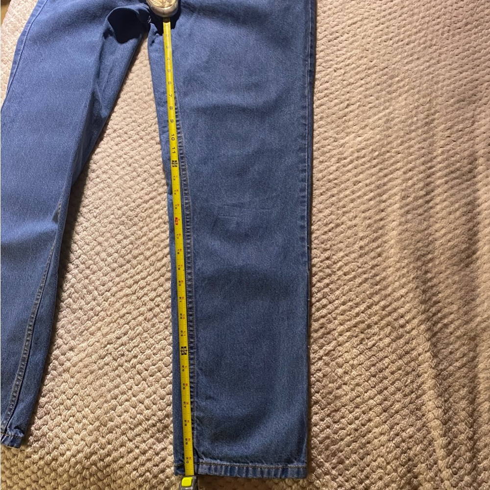John Blair Jeans Adult 34 Blue Straight Leg Mens Casual 34x32 Cotton - Picture 6 of 16